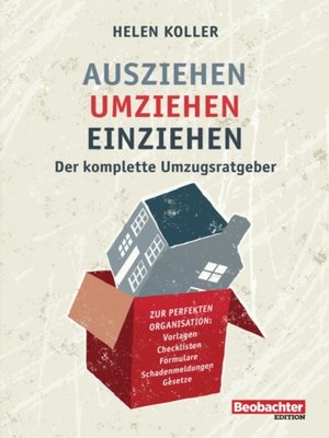 cover image of Ausziehen--umziehen--einziehen